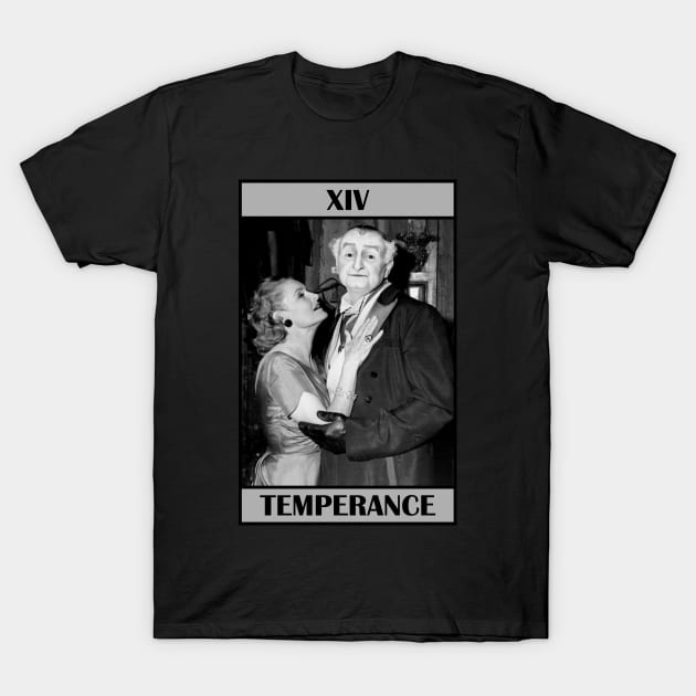 Temperance Tarot T-Shirt by Gwraggedann